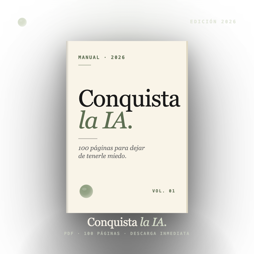 CONQUISTA IA: El Manual Definitivo para Dominar la Inteligencia Artificial