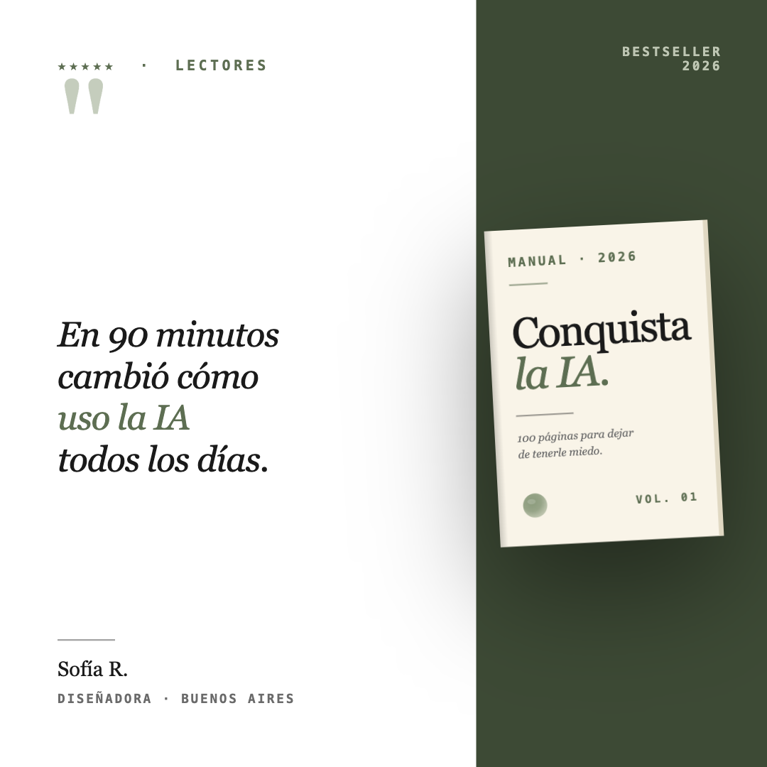 CONQUISTA IA: El Manual Definitivo para Dominar la Inteligencia Artificial